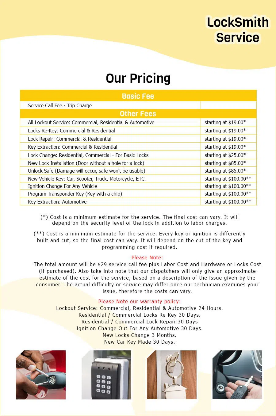 Security Locksmith Services Charleston, SC 843-310-1409